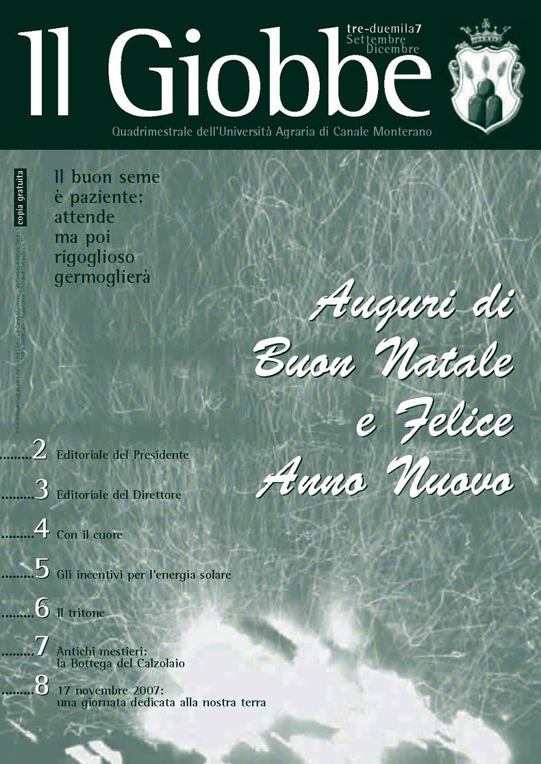 UNIVERSITÀ AGRARIA CANALE MONTERANO