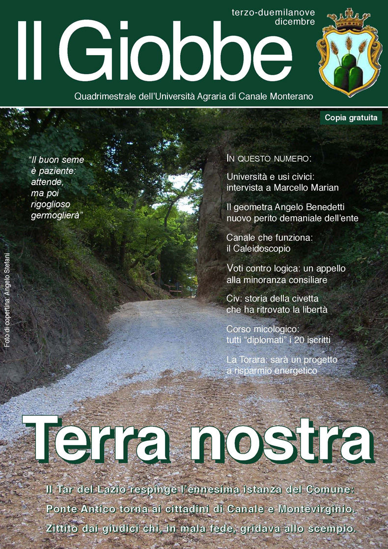 UNIVERSITÀ AGRARIA CANALE MONTERANO
